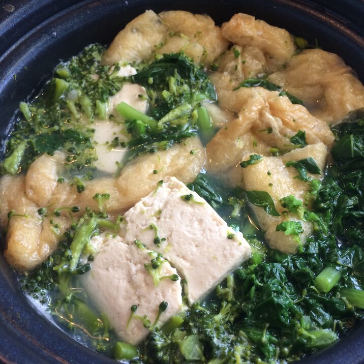 豆腐と野菜の鍋